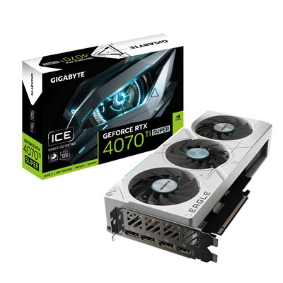 GIGABYTE GeForce RTX 4070 Ti SUPER EAGLE OC ICE 16G NVIDIA 16