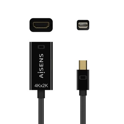 Cable Conversor Aisens A125-0643/ Mini DisplayPort Macho - HDMI