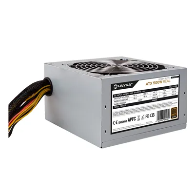 Fuente De Alimentación Unykach Atx 52500 500w 80+ Bronze Apfc