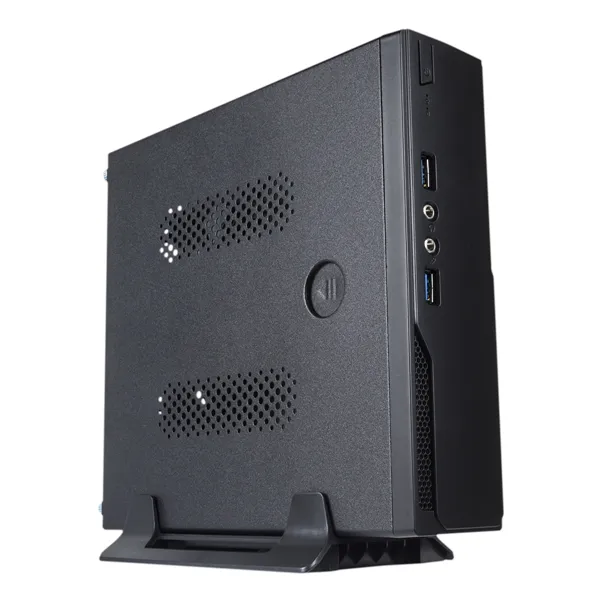 Caja Itx Unykach Uk1003 Uso En Posicion Horizontal O Vertical, Incluye Soporte Vesa Para Colgar Usb