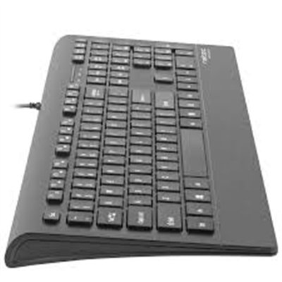 NATEC Barracuda Slim Teclado oficina/hogar Español, Negro USB