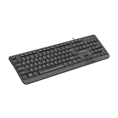 NATEC Trout Slim Teclado oficina/hogar Español, Negro USB