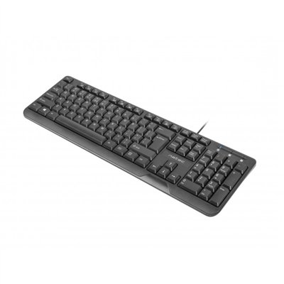 NATEC Trout Slim Teclado oficina/hogar Español, Negro USB