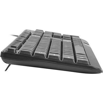 NATEC Trout Slim Teclado oficina/hogar Español, Negro USB