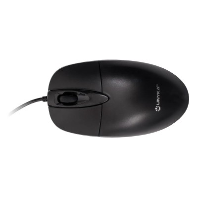 Mouse Unyka A127 Usb Color Negro 3 Botones