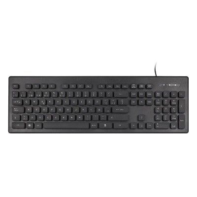 Teclado Unyka Kb 901 Usb Estandar Con 104 Teclas Color Negro