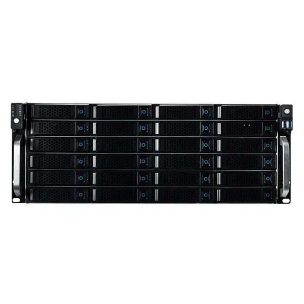 Caja Rack 19" 4u 24 Bahias Hot Swap Unykach Atx Usb 3.0