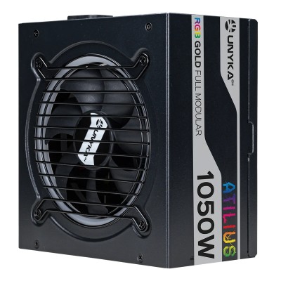 UNYKAch Atilus RGB Black 1050W 80 PLUS Gold FULL Modular F.