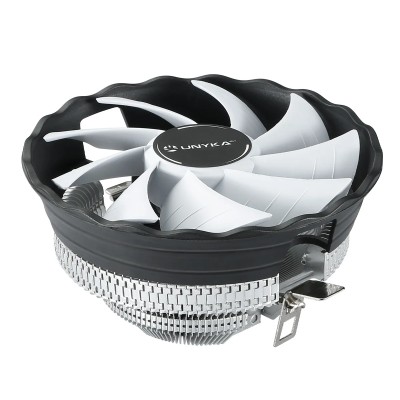 Ventilador Con Disipador Para Cpu Unyka Jotun Df 120 White De