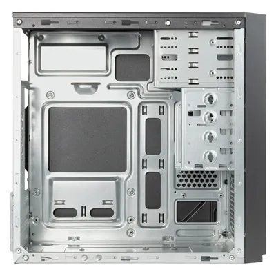 Unyka Aero C11 Caja Micro ATX USB 3.0, Negra efecto de aluminio