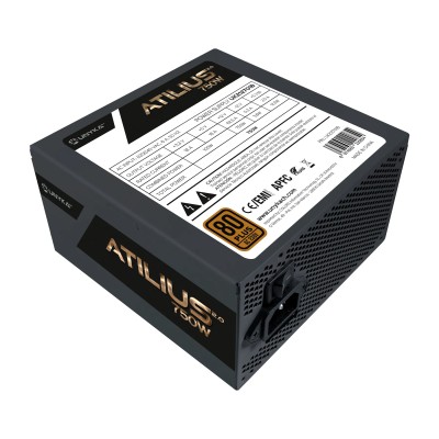 Unykach ATILIUS 2.0 BLACK 750W 80+ Bronze F.Alimentacón Ultra