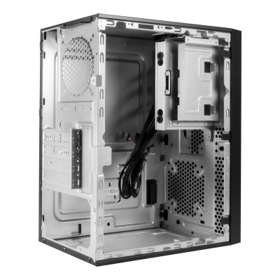 Unykach Numen 500 Pro Caja Micro ATX Negra, USB 3.0 y USB-C