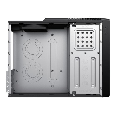 Unyka UK2011 Caja Micro ATX Slim con fuente SFX 450W, Negra USB