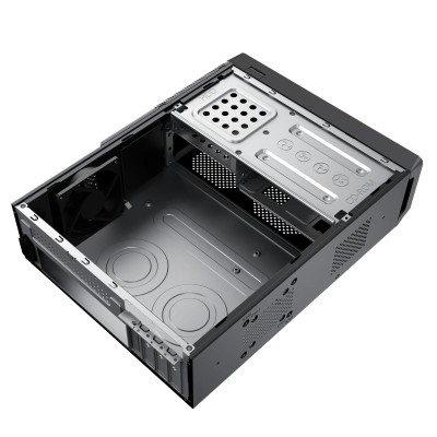 Unyka UK2011 Caja Micro ATX Slim con fuente SFX 450W, Negra USB