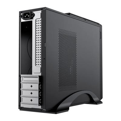 Unyka UK2011 Caja Micro ATX Slim con fuente SFX 450W, Negra USB