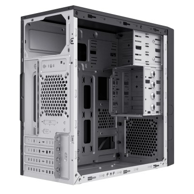 Unykadch Aero C12 Caja Micro ATX USB 3.0/USB-C Negra efecto de