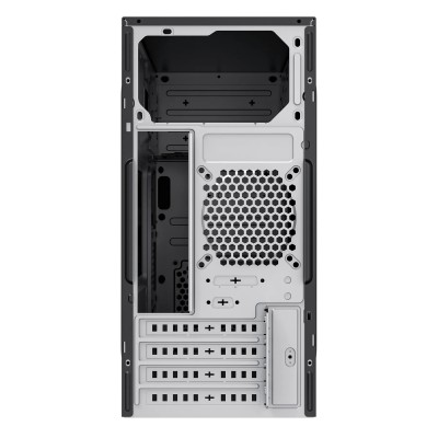 Unykadch Aero C12 Caja Micro ATX USB 3.0/USB-C Negra efecto de