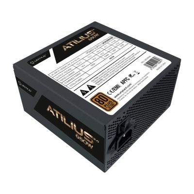 Unykach ATILIUS 2.0 BLACK 650W 80+ Bronze F.Alimentacón Ultra