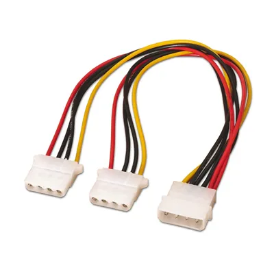 Cable Duplicador de Alimentación Aisens A131-0164/ 2x Molex 4