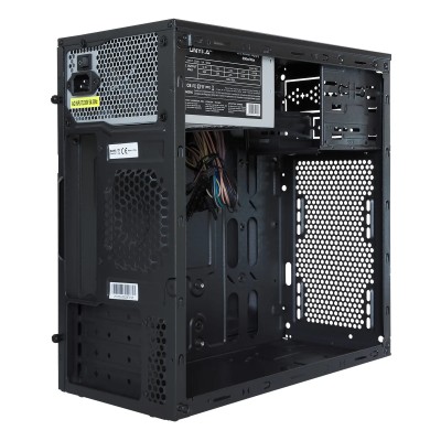 Caja Micro Atx Unykach Aero C20 Color Negro 1 Bahias De 5.25