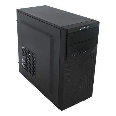 Caja Micro Atx Unykach Aero C20 Color Negro 1 Bahias De 5.25