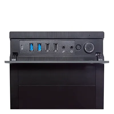 Caja Atx Semitorre Unykach Atx Caviar 8k Pro Color Negro