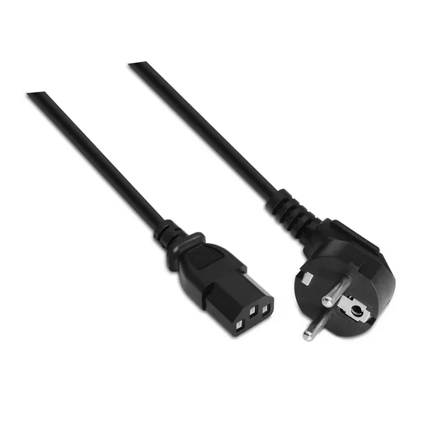 Cable Alimentación para CPU Aisens A132-0170/ CEE7 Macho - C13 Hembra/ Hasta 1500W/ 10m