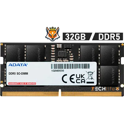 ADATA 32GB DDR5 5600 MHz 1.1v - Memoria SO-DIMM