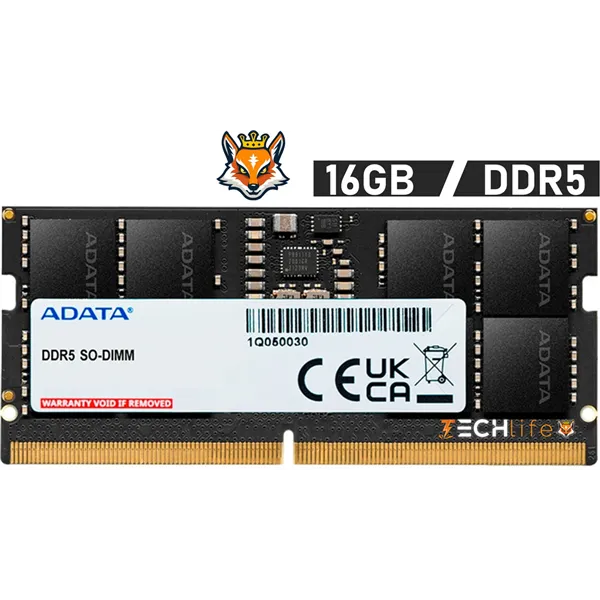 ADATA 16GB DDR5 4800 MHz 1.1v - Memoria SO-DIMM