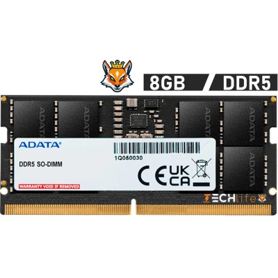 ADATA 8GB DDR5 4800 MHz 1.1v - Memoria SO-DIMM