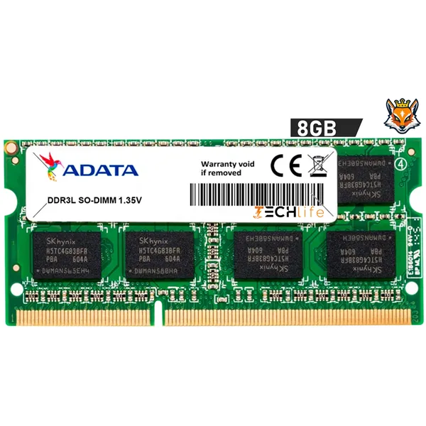 ADATA 8GB DDR3 1600MHz 1.35v - Memoria SO-DIMM