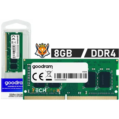 Goodram 8GB DDR4 3200MHz 1.2v CL22 - Memoria SODIMM