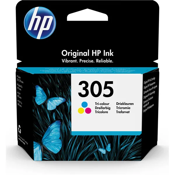 HP 305 Tricolor 3YM60AE - Cartucho de Tinta Original