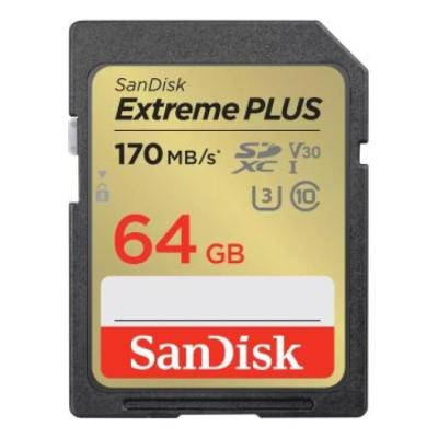 Memoria Sd 64gb Sandisk Sdsdxw2-064g-gncin Extreme Plus Sdxc