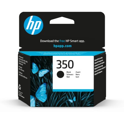 HP 350 Negro CB335E - Cartucho de Tinta Original