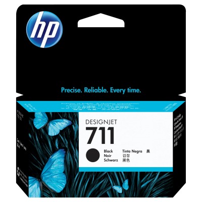 HP 711 Negro CZ129A - Cartucho de Tinta Original