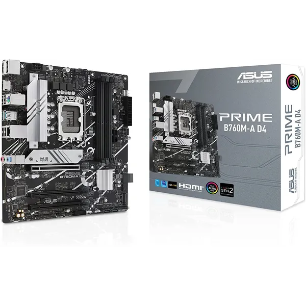 ASUS PRIME B760M-A D4-CSM mATX