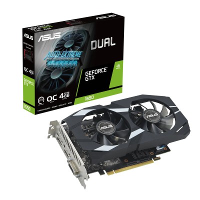 Asus Dual GeForce GTX 1650 OC EVO 4GB GDDR6