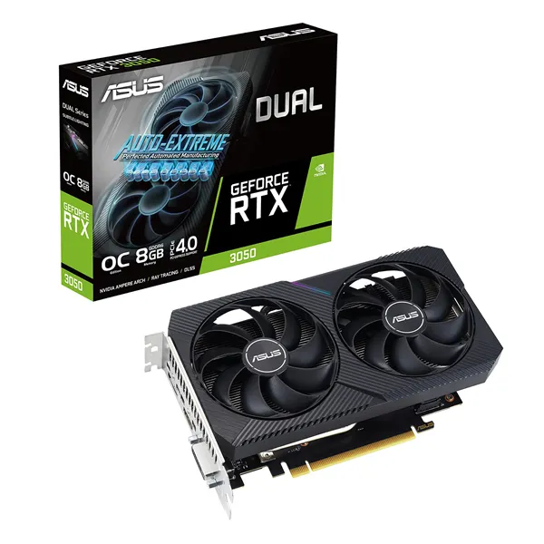 Asus Dual GeForce RTX 3050 V2 OC 8GB GDDR6