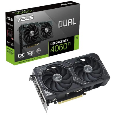 ASUS Dual GeForce RTX 4060 Ti EVO OC Edition 16GB GDDR6