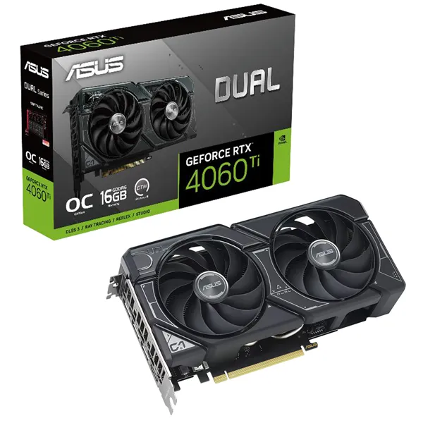 ASUS Dual GeForce RTX 4060 Ti EVO OC Edition 16GB GDDR6