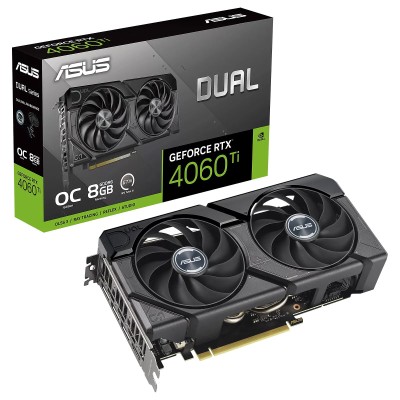 ASUS Dual GeForce RTX 4060 Ti EVO OC Edition 8GB GDDR6