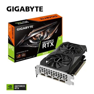 Gigabyte GeForce RTX 3050 WINDFORCE OC 6GB GDDR6