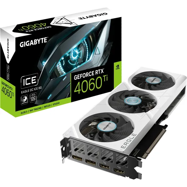 Gigabyte GeForce RTX 4060 Ti EAGLE OC ICE 8GB GDDR6