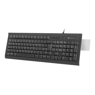 TECLADO NATEC MORAY CON LECTOR DE TARJETAS INTELIGENTES 105