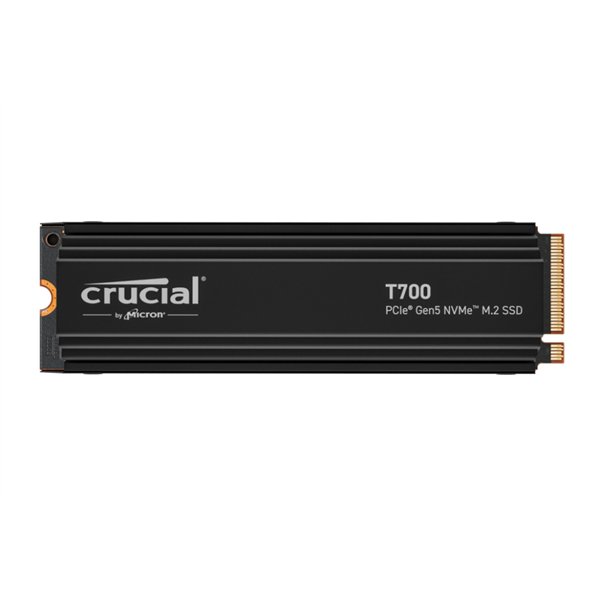 SSD CRUCIAL T700 2TB M.2 NVME with heatsink