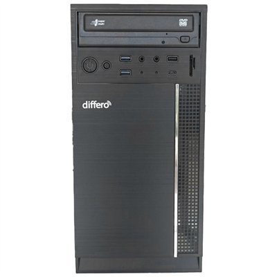 PC DIFFERO V15 I5 12400 16GB SSD 1TB NVME NO DVD HPA3 USB-C