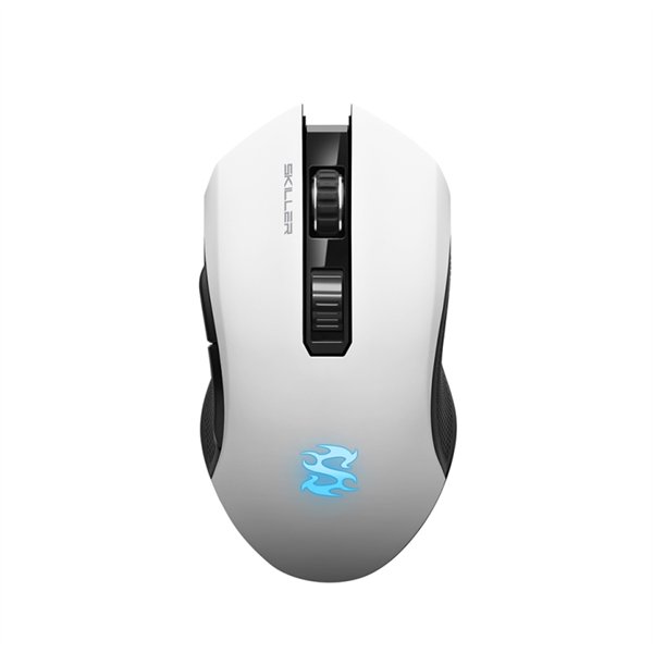 RATON GAMING SHARKOON SGM3 BLANCO RGB