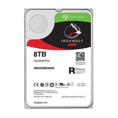 Seagate IronWolf Pro ST8000NE001 disco duro interno 8 TB 7200