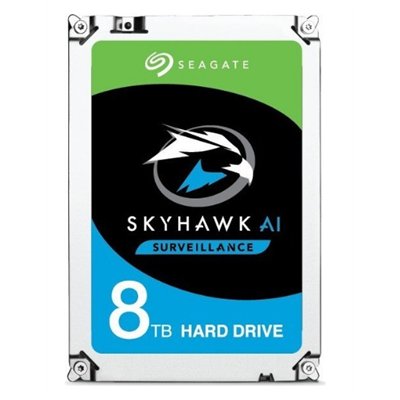 Seagate SkyHawk AI disco duro interno 8 TB 7200 RPM 256 MB 3.5"